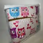 Edredon Owl Pink T5