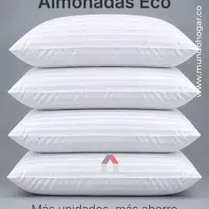 Inicio 27 Set x4 Almohadas Media Eco