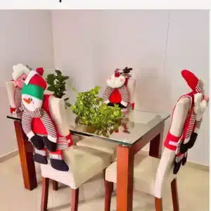 10-forros-silla-navidad-como-lucen 10 forros silla navidad como lucen