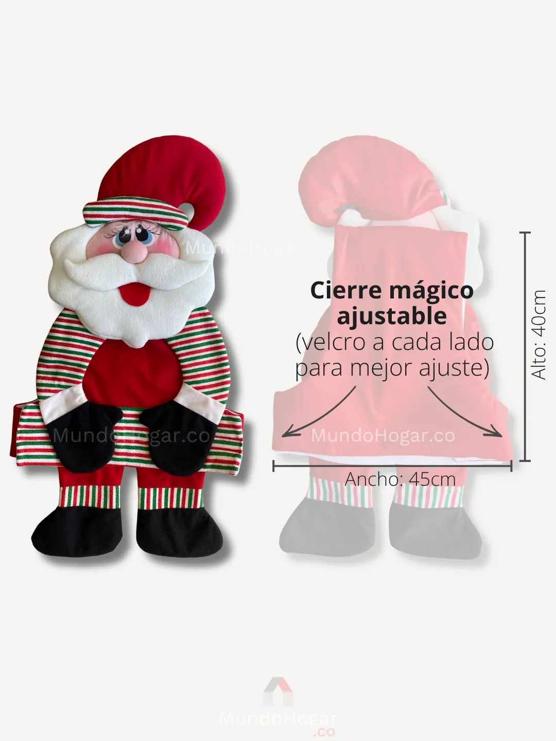 12 forros silla navidad caracteristicas
