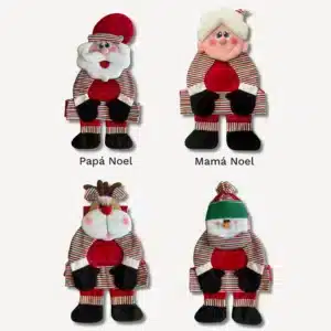 3-forros-silla-navidad-diseños 3 forros silla navidad disenos