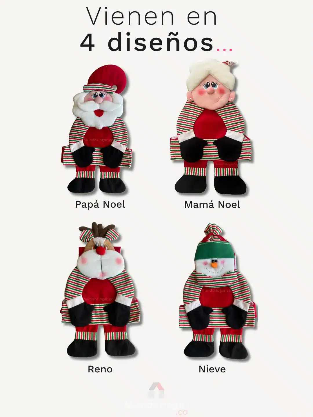 3 forros silla navidad disenos