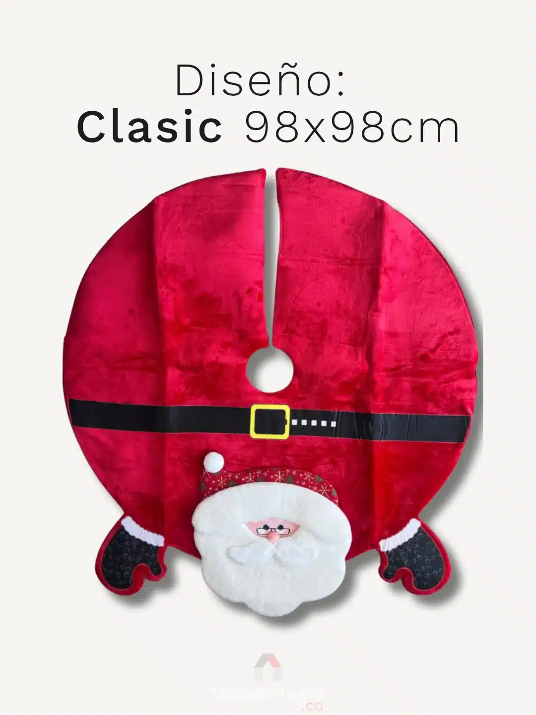 3 pie de arbol navidad clasic