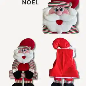 4-forros-silla-navidad-papa noel 4 forros silla navidad papa noel