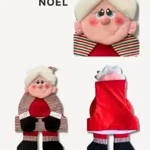 5-forros-silla-navidad-mama noel 5 forros silla navidad mama noel