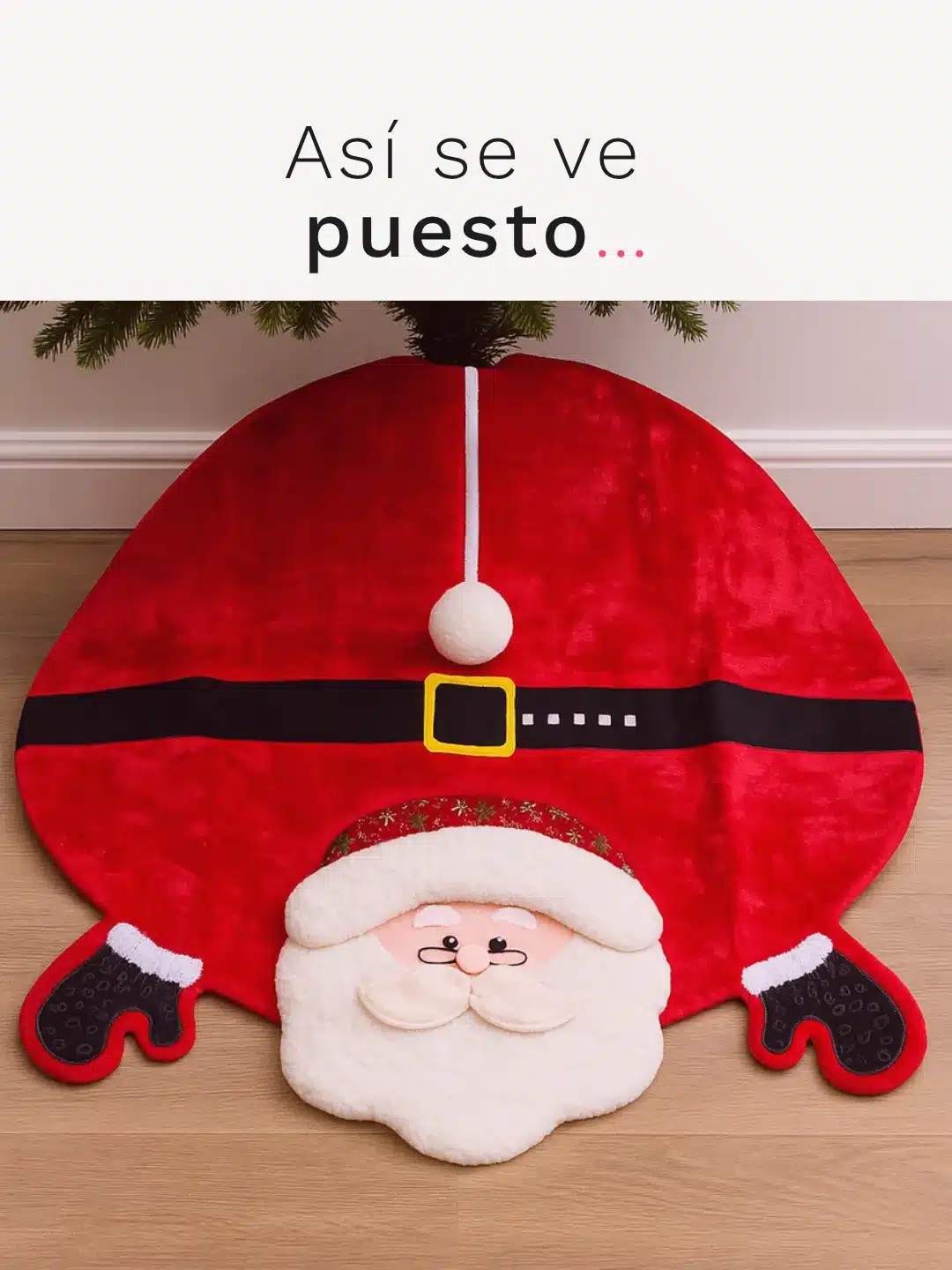 5 pie de arbol navidad ambiente