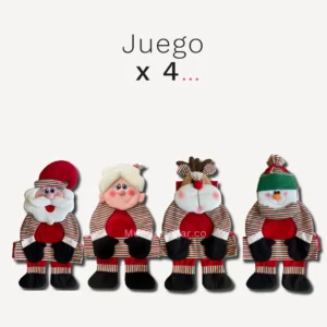 8-forros-silla-navidad-juegox4 8 forros silla navidad juegox4