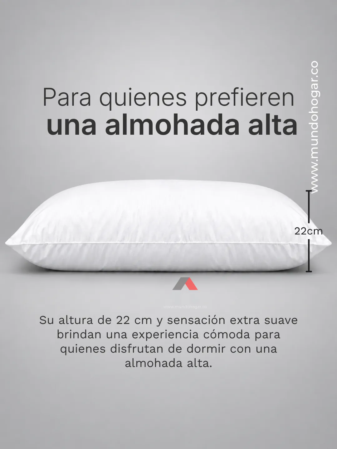 Almohada Living Spa King altura
