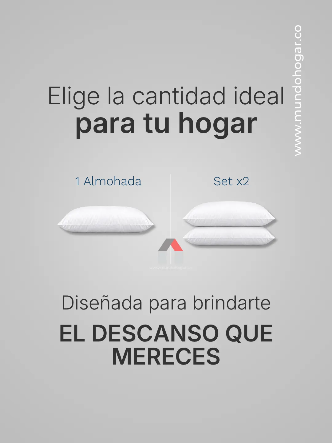 Almohada Living Spa King cantidad
