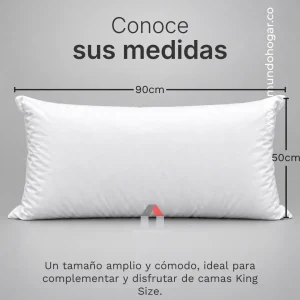 Almohada-Living-Spa-King-medidas Almohada Living Spa King medidas