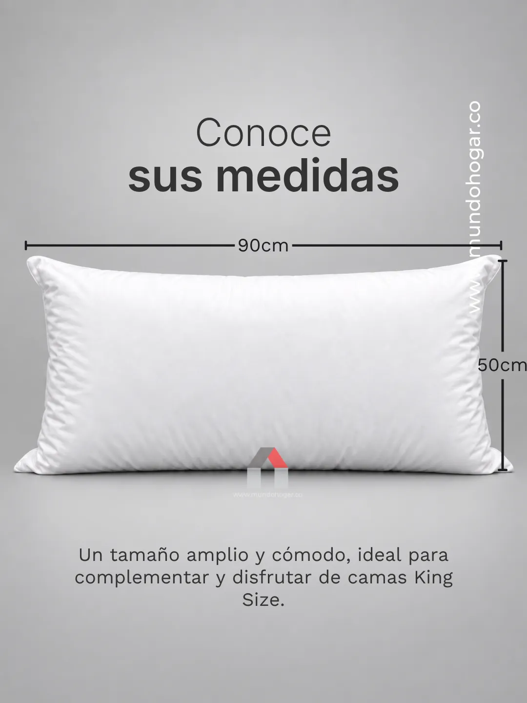 Almohada Living Spa King medidas
