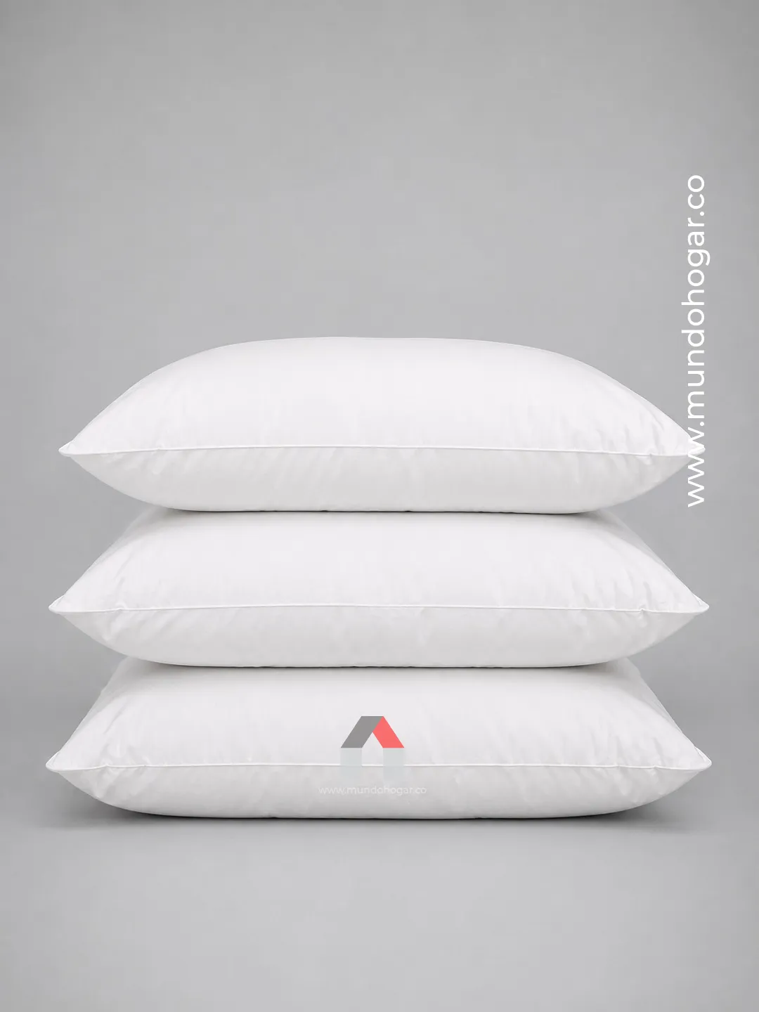 set x3 almohadas bajas italian