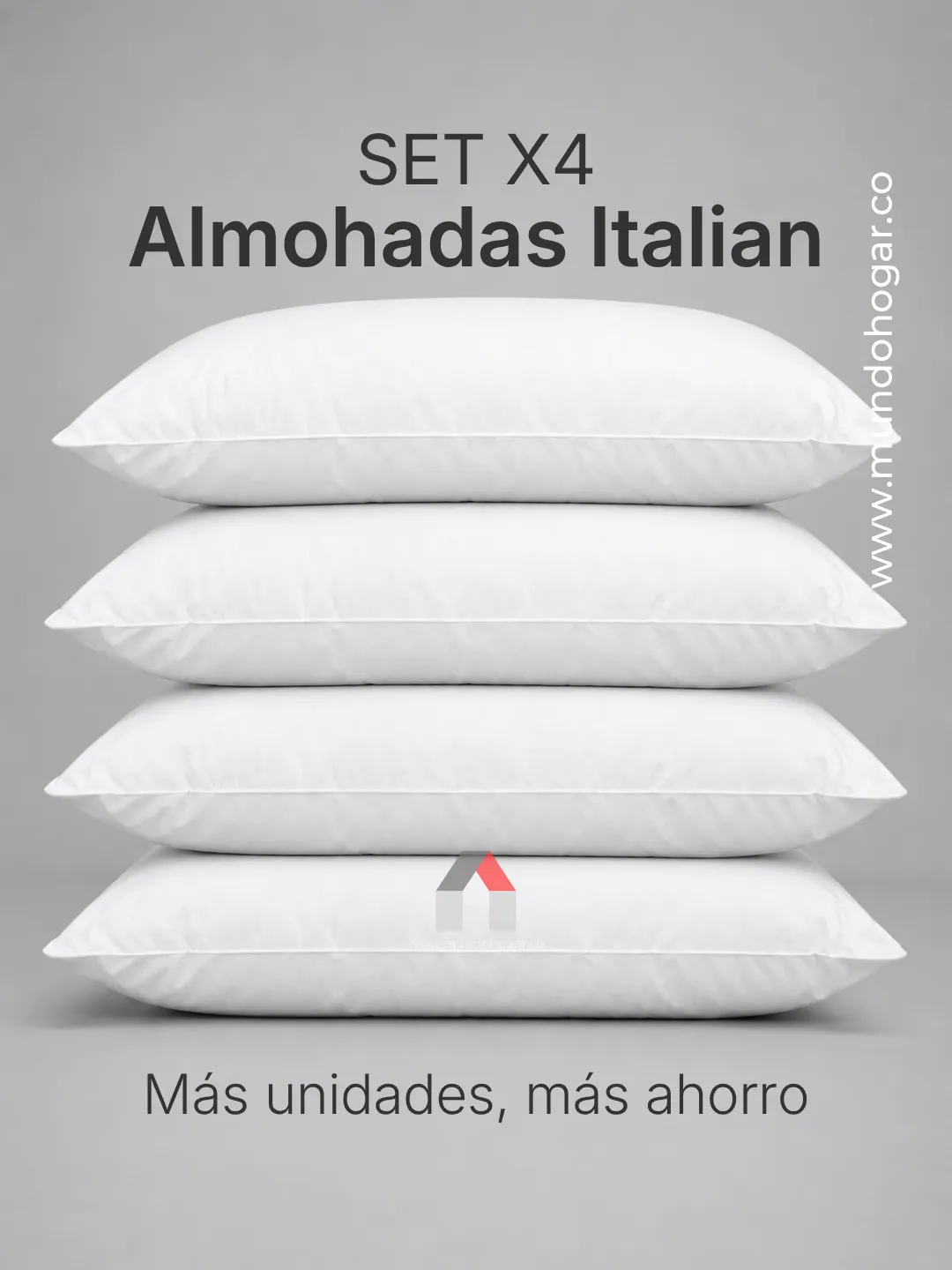 set-x4-almohadas-italian set x4 almohadas italian