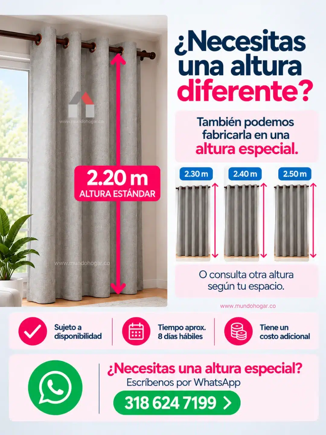9. Altura estándar 9. Altura estandar